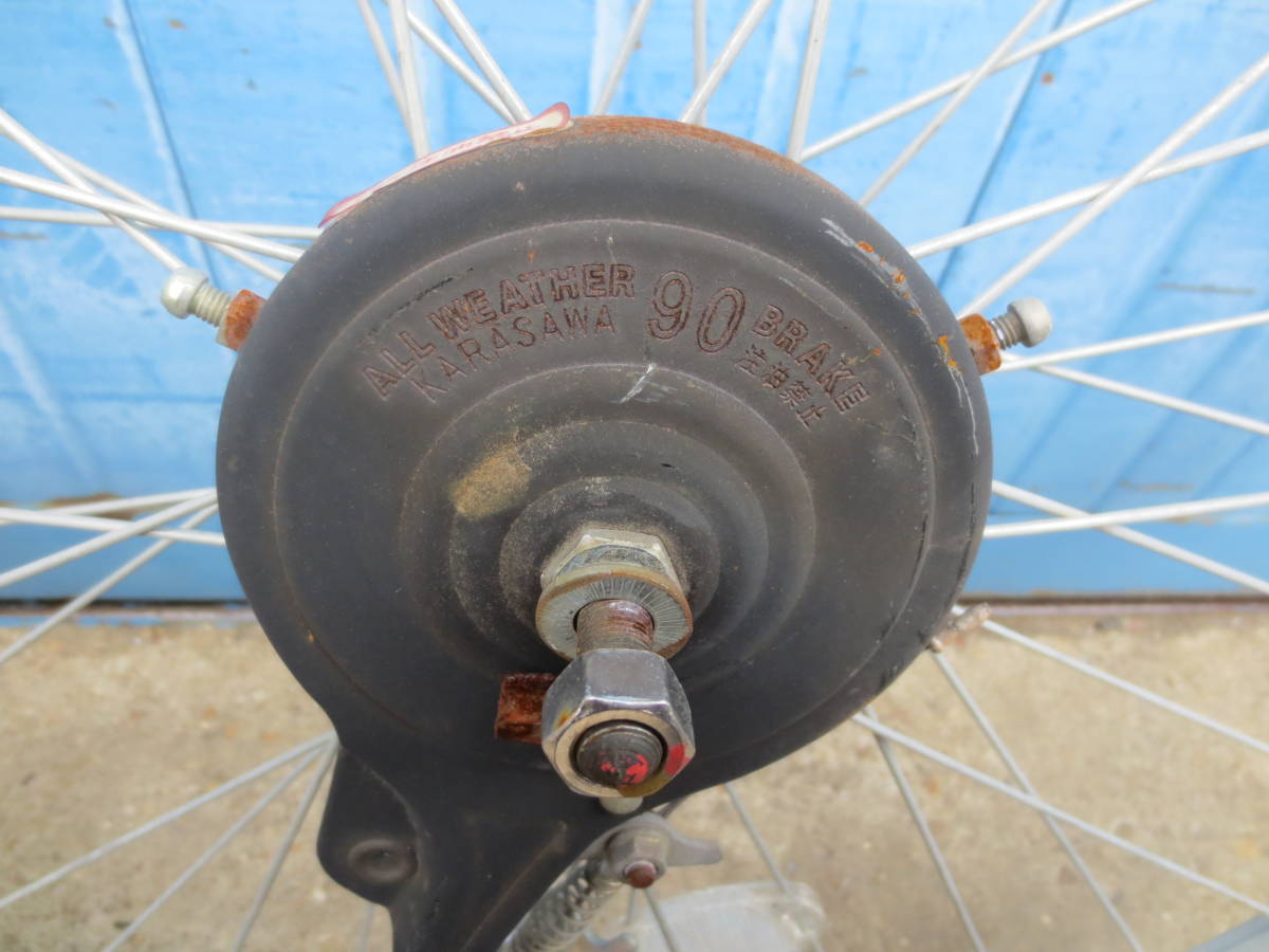 26インチ（26ｘ1） 自転車後輪  （アルミホイール・タイヤ・チュ-プセット）  （上158)の画像4