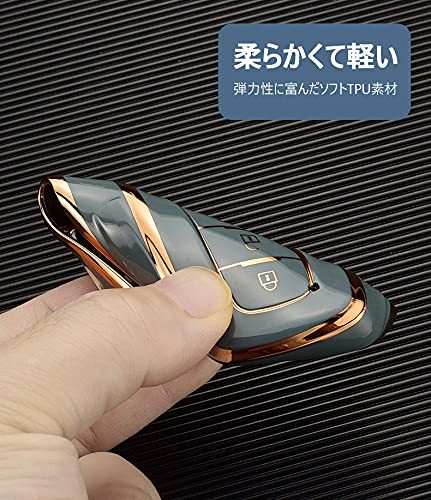 SANRILY トヨタ向けの キーケース キーホルダー キーカバー キー保護 新型 ヴォクシー ノア 90 系 キーケース アルファード_画像5