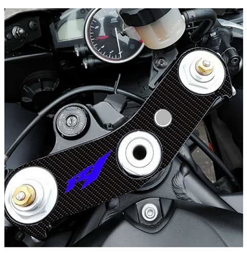 オートバイデカールパッドトリプルツリートップクランプアッパーフロントエンドステッカーFor YZF-R6 YZF R6 YZF600 2006-2016 YZF-R1_画像3