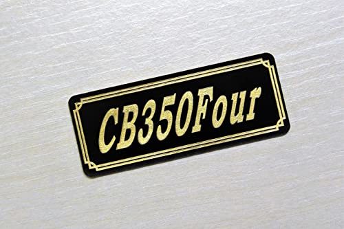 E-271-3 CB350Four 黒/金 オリジナル ステッカー タンク テールカウル サイドカバー フェンダー スクリーン カウル 等に_画像1