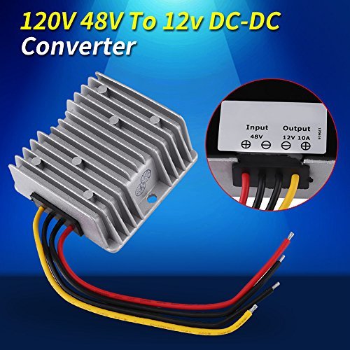 降圧コンバータ、降圧電圧レギュレーター、DC-DC 48V～12V 10A 120W 降圧電源モジュール_画像2