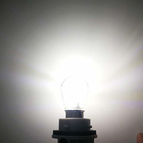 HooMoo S25 LED シングル バックランプ 純正球サイズ ホワイト 爆光 (1156 BA15S ピン角180°) 12V/24V 対応 バックライト_画像5