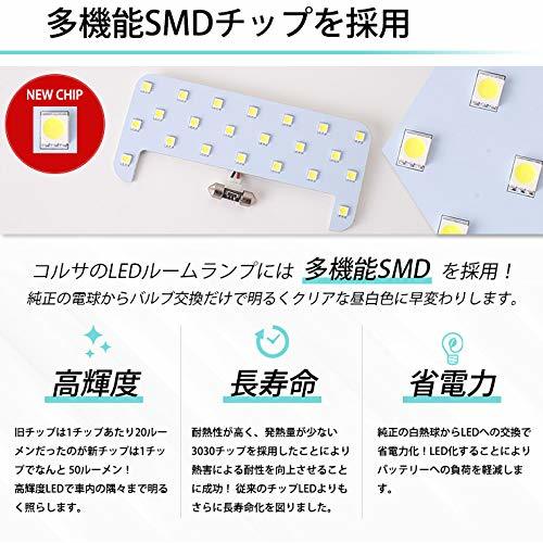 スズキ スイフト ZC13 ZC83 ZC53 ZD53 ZC33 車種専用設計 LED ルームランプセット【車検対応】【取説・専用工具付】【SMD】カスタム_画像5