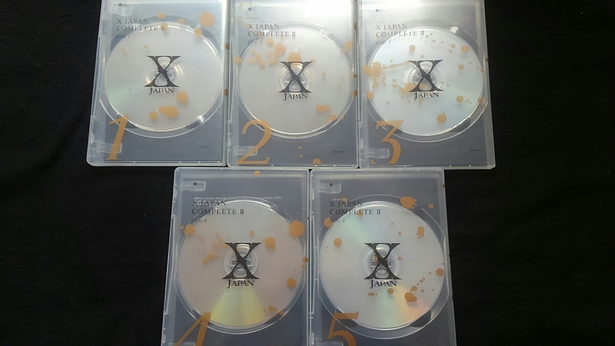 X JAPAN COMPLETE 2 DVD BOX ART OF LIFE DAHLIA LIVE LIVE LIVE TOKYO DOME Extra The Last Live CLIPS II VISUAL SHOCK. Live 