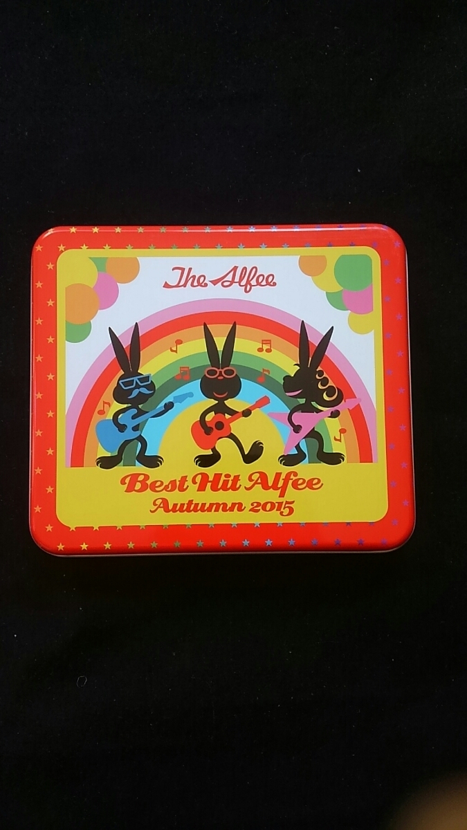 THE ALFEE Best Hit Alfee　Autumn 2015 缶ケース　キーホルダー　即決　希少　レア　アルフィー　