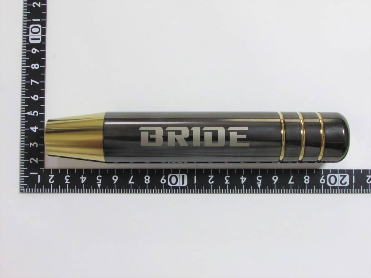 BRIDE ブリッド シフトノブ 18cm 180mm 160ｇ ゴールドブラック ワイルドスピード ワイスピ ニトロ_画像5