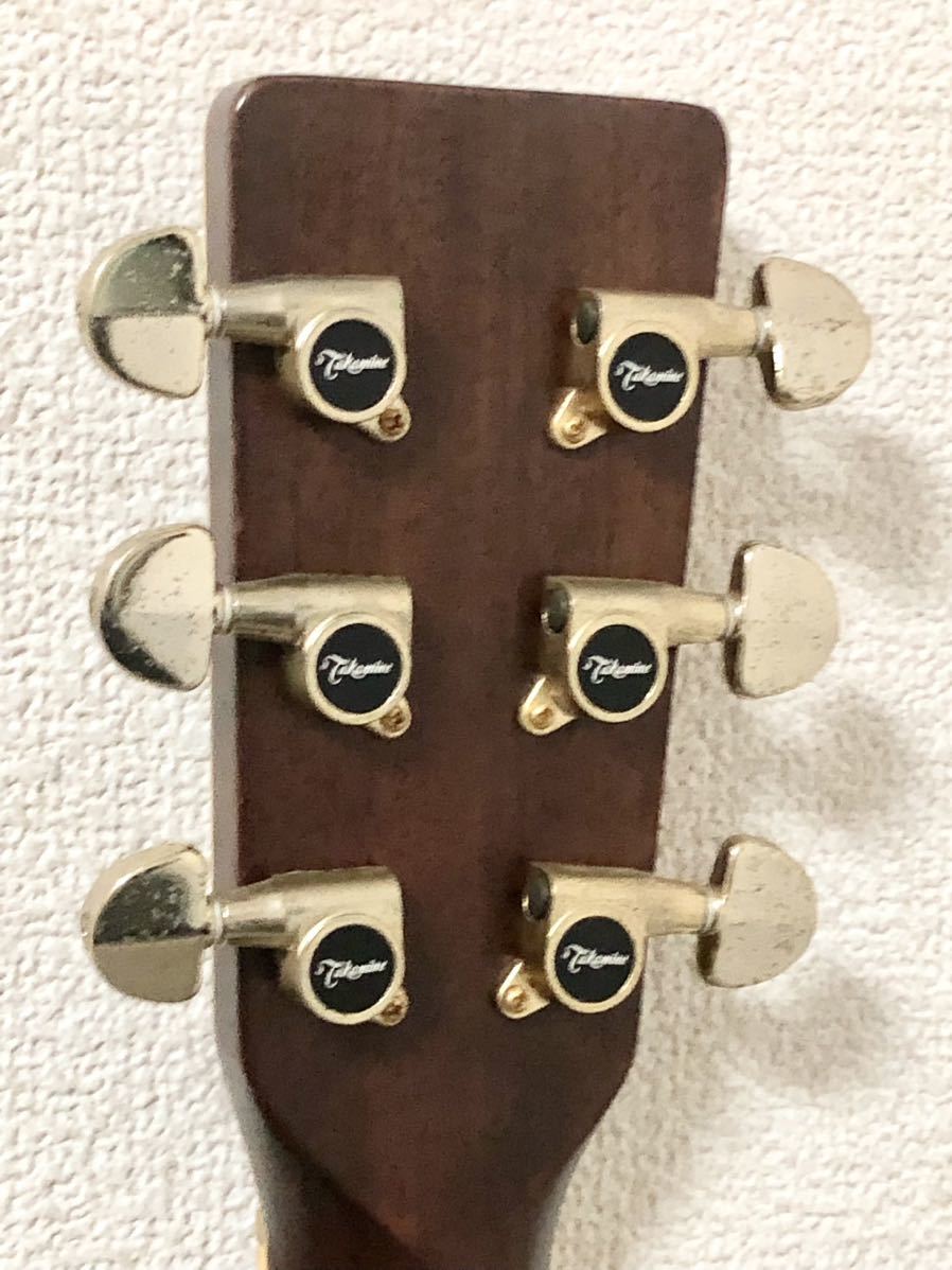 超レアな縦ロゴ！TAKAMINE TD-40 アコースティックギター　タカミネ_画像7