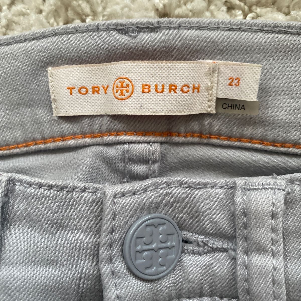 美品】TORY BURCH トリーバーチ デニム スキニー デニムパンツ｜PayPay