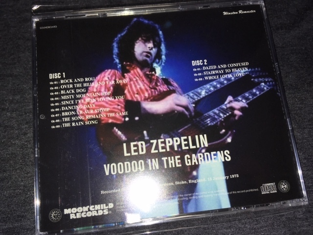 Moon Child ★ Led Zeppelin -「Voodoo In The Gardens」Winston Remaster プレス2CD_画像2
