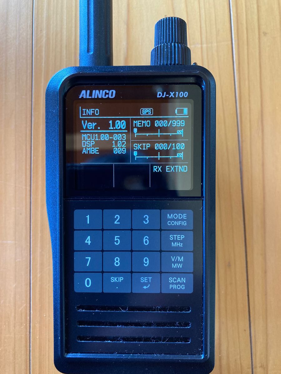 送料無料 ALINCO デジタル マルチ モード レシーバーDJ-X100 送料無料 ALINCO デジタル マルチ モード レシーバーDJ-X100