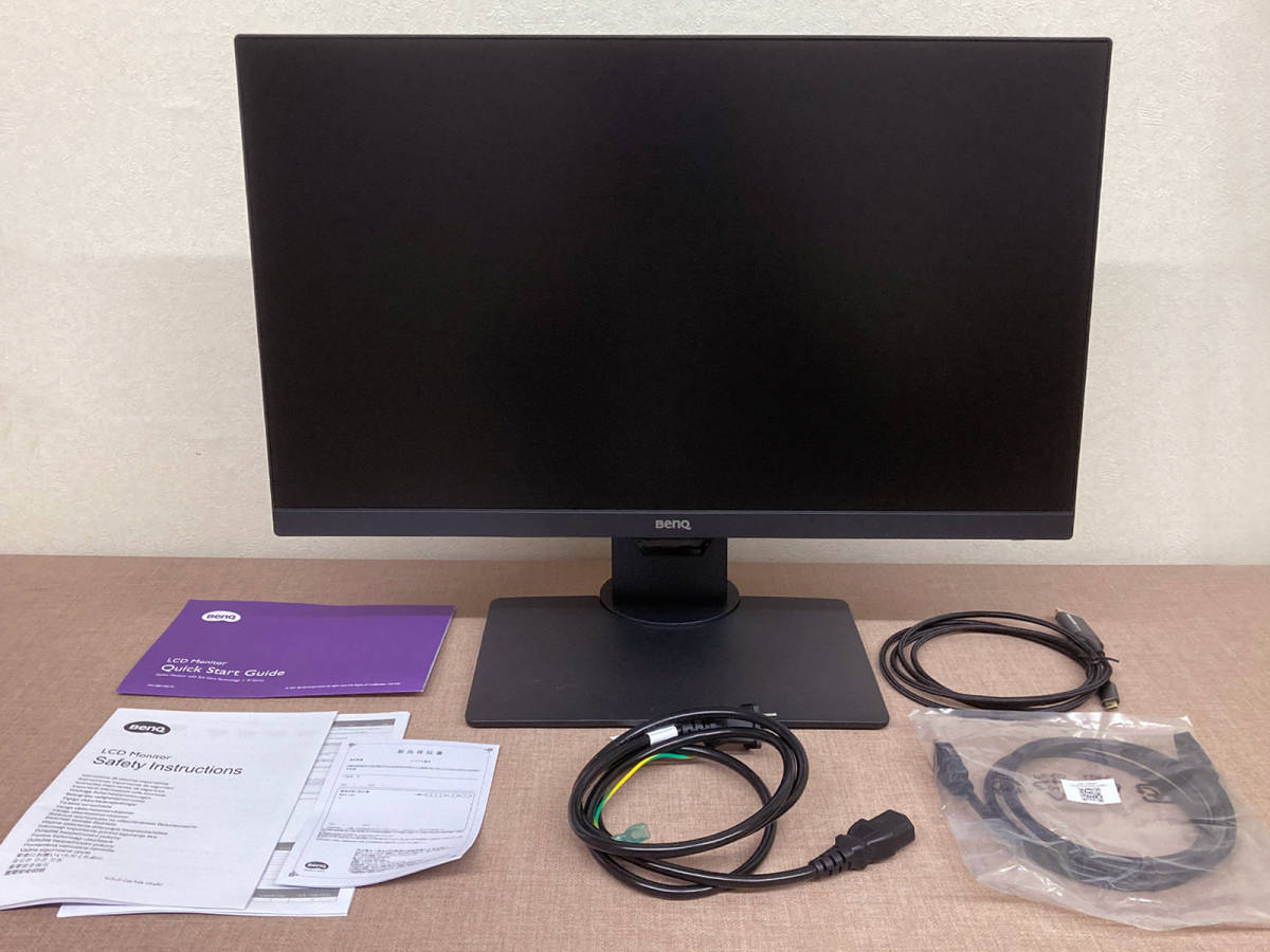 【美品】BenQ GW2480T　+おまけUSB Type-C変換ケーブル付き【送料無料】_画像2