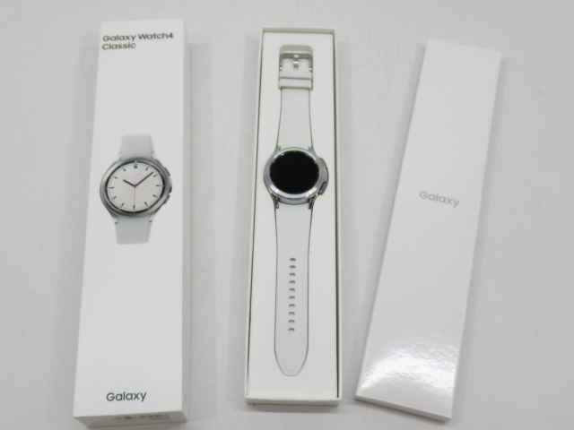 s24008-rj [送料950円] ●SAMSUNG Galaxy Watch 4 Classic 42mm SM-R880NZSAXJP スマートウォッチ [110-231014]