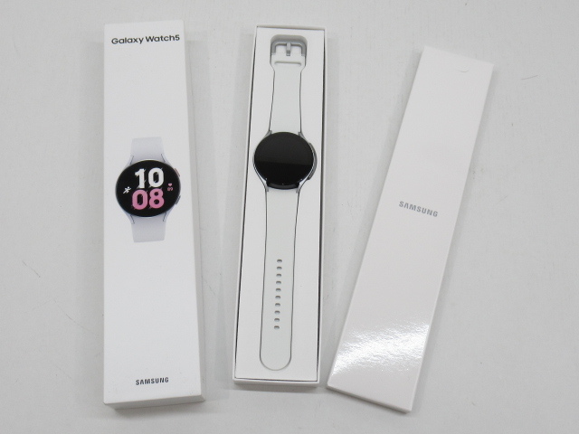 s24010-rj [送料950円] ●SAMSUNG Galaxy Watch 5 44mm SM-R910NZSAXJP スマートウォッチ [110-231014]