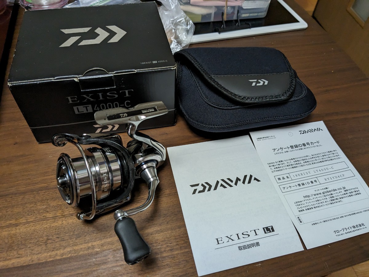 美品　希少番手　DAIWA ダイワ 18イグジストLT4000-C EXIST エギング　ライトショアジギング　_画像1