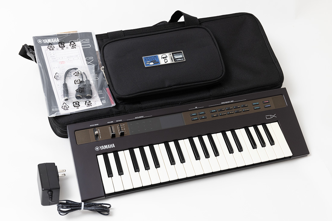 ヤマハ YAMAHA シンセサイザー reface DX 美品 専用ケース付き-