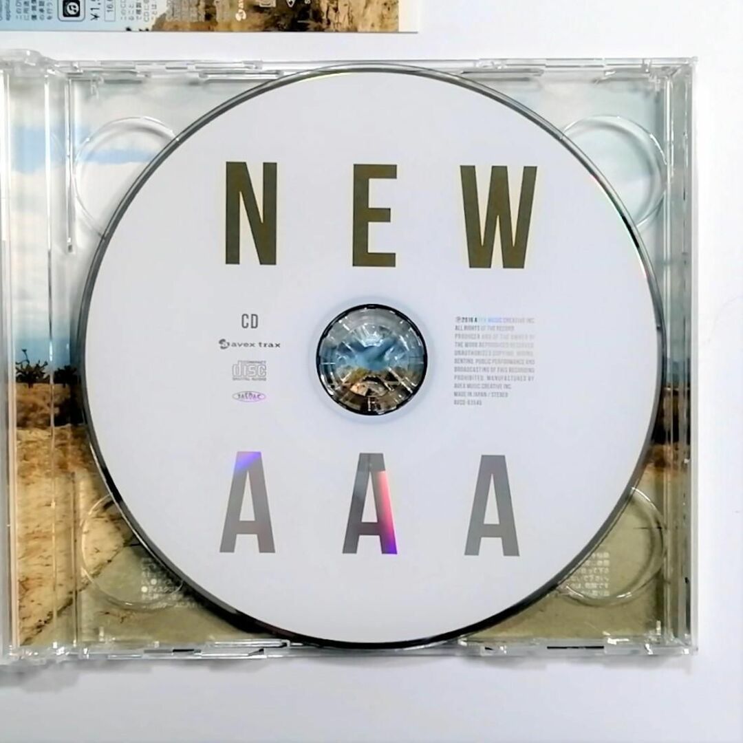 AAA / NEW (CD+DVD)