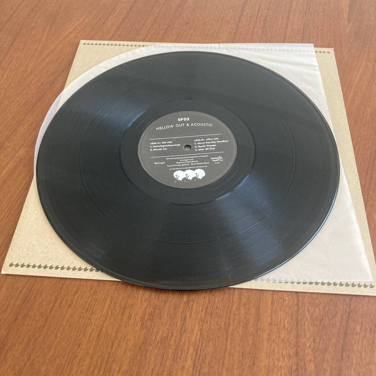 CRO-MAGNON / MELLOW OUT & ACOUSTIC EP 02 (LP) レコード_画像4