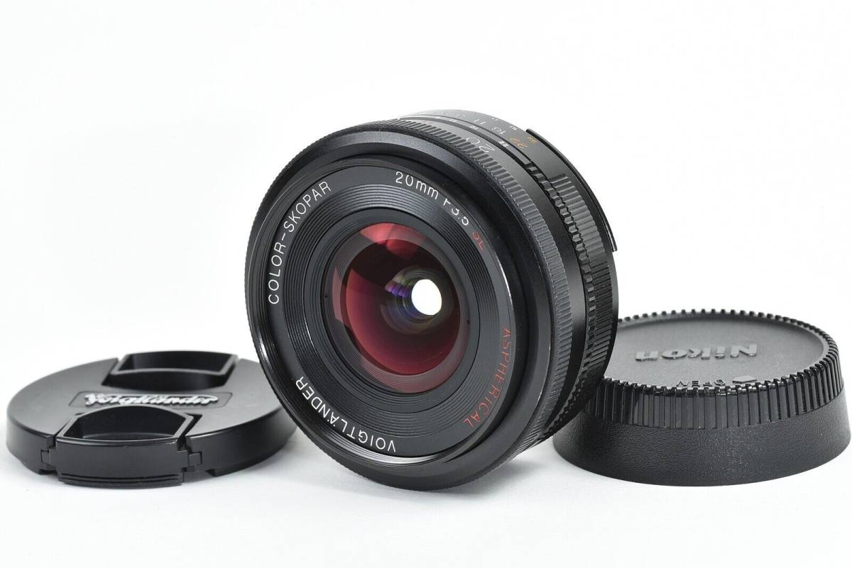 ★極美品★Voigtlander フォクトレンダー COLOR SKOPAR カラースコパー 20mm F3.5 SL II N NIKON ニコン Ai-s♪/n01