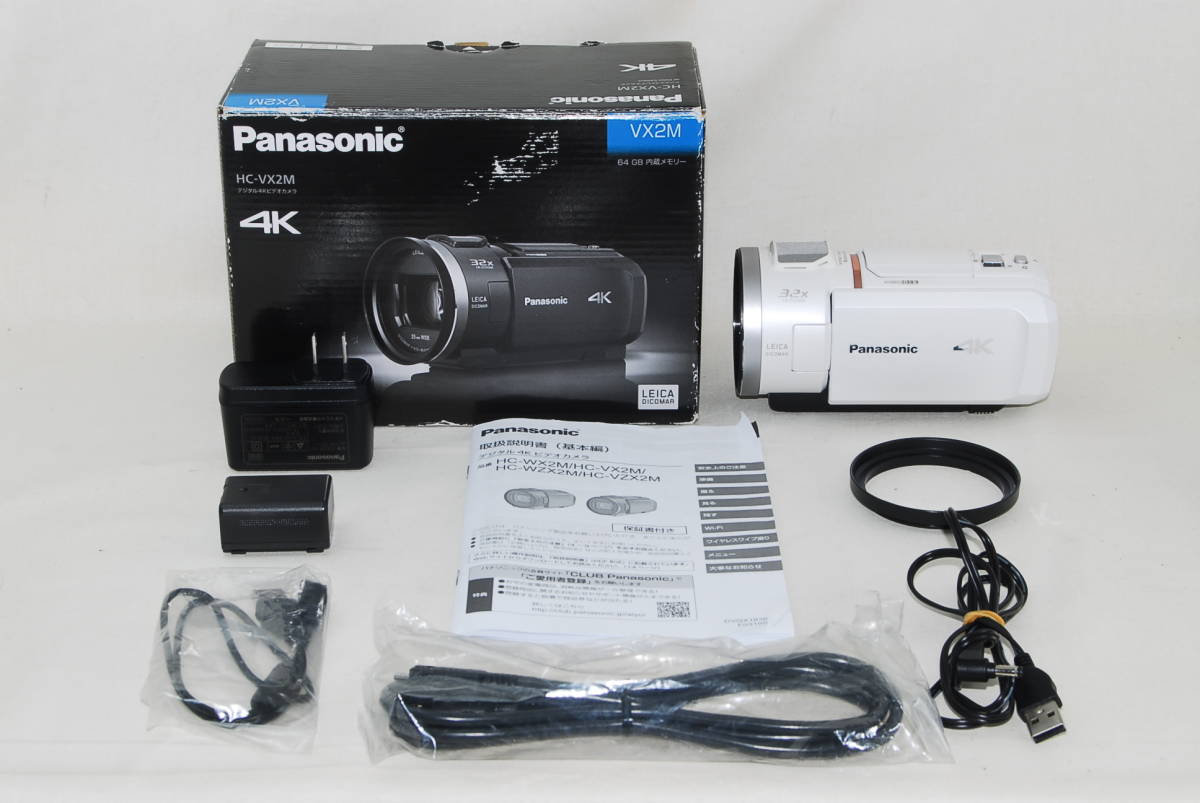 人気商品！】 ※動作未確認 Panasonic パナソニック 4K ビデオカメラ HC