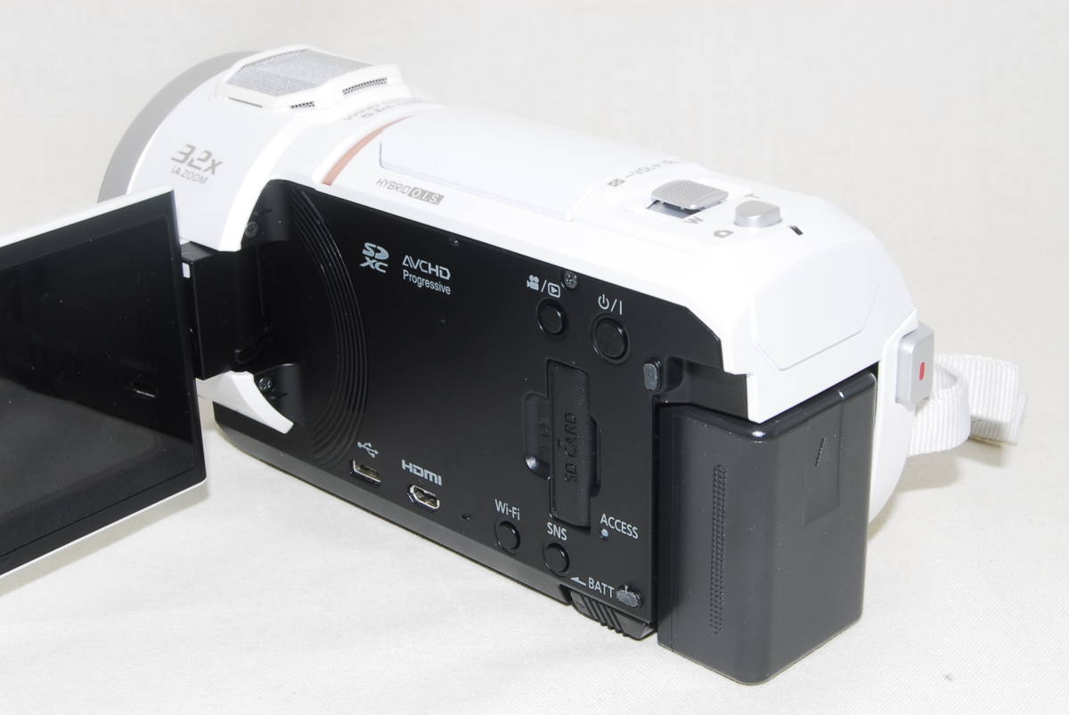 内祝い】 パナソニック ☆良品☆Panasonic HC-VX2M-W ピュアホワイト