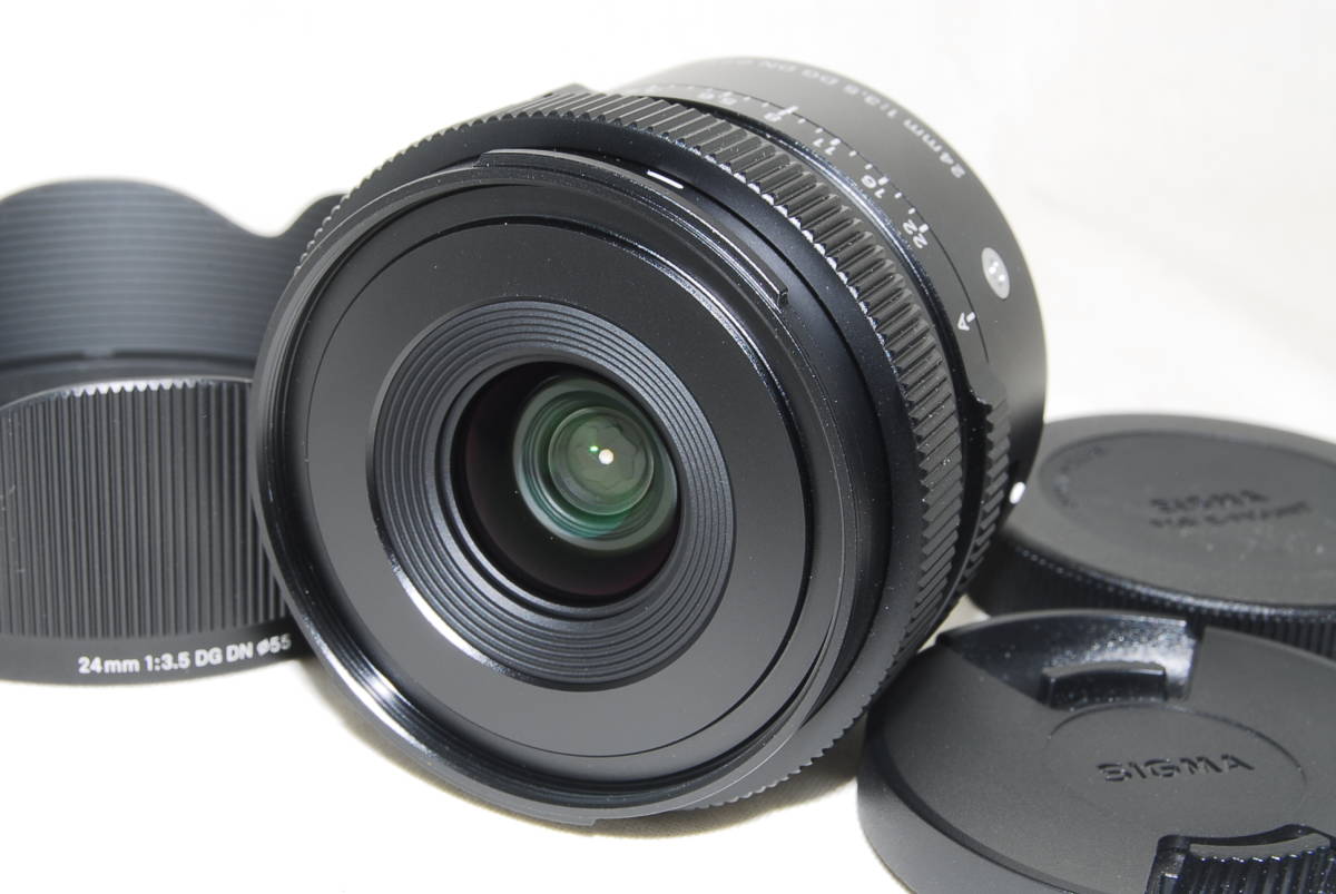 ★新品級★SIGMA シグマ Contemporary 24mm F3.5 DG DN ソニーE SONY 元箱付き♪_画像2