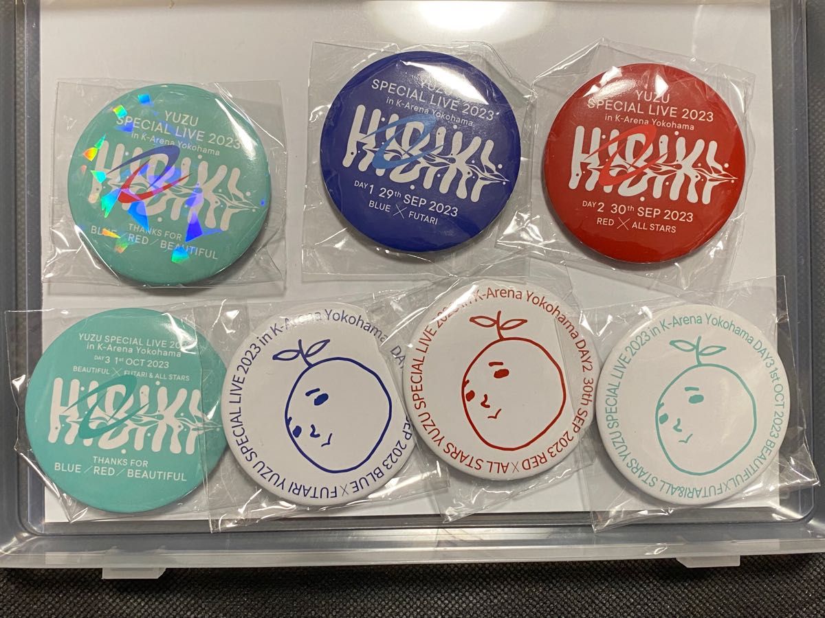 ゆずガチャ HIBIKI 缶バッジ7種セット|PayPayフリマ