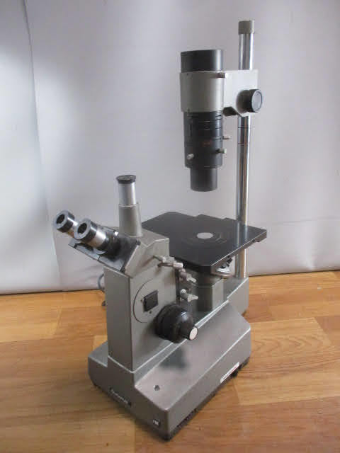 ◆オリンパス 双眼顕微鏡◆OLYMPUS IM 約25×38×H61.5㎝ 通電OK 光学機器 実験 測定 観測♪直接引き渡しH-31011カナ