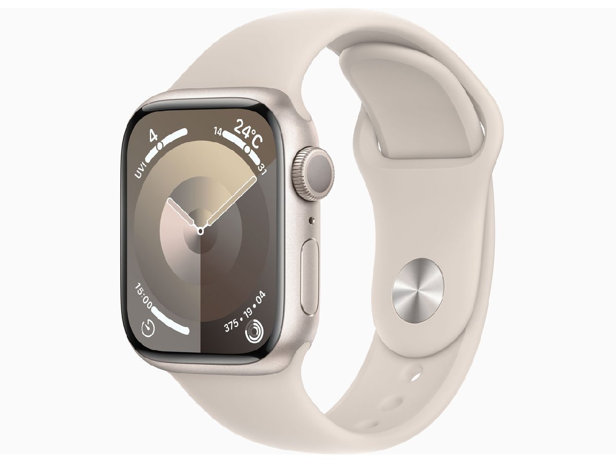 好評 Apple Watch S/M スターライトスポーツバンド MR8T3J/A 41mm GPS