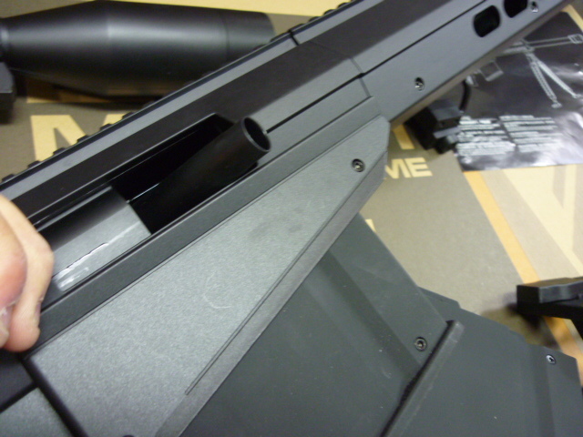 新品実寸大ライブカート式バレットM82【ナーフタイプ】エリート弾ライフルです。nerf_画像8