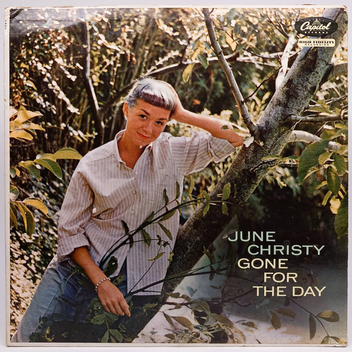 [LP] '57米Orig / June Christy / Gone For The Day / Capitol Records / T902 / Swing / Vocalの画像1