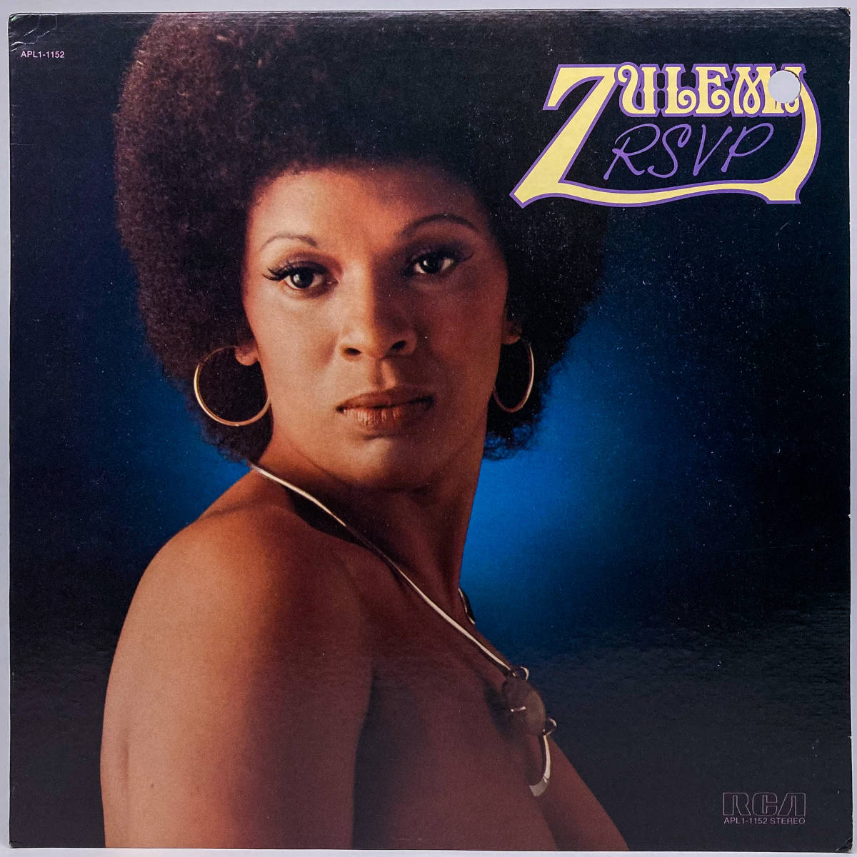 [LP] '75米Orig / Zulema / R.S.V.P. / RCA Victor / APL1-1152 / Soul / Funkの画像1