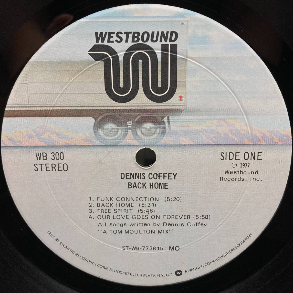 [LP] '77米Orig / Dennis Coffey / Back Home / Westbound Records / WB 300 / Funk / Disco_画像4