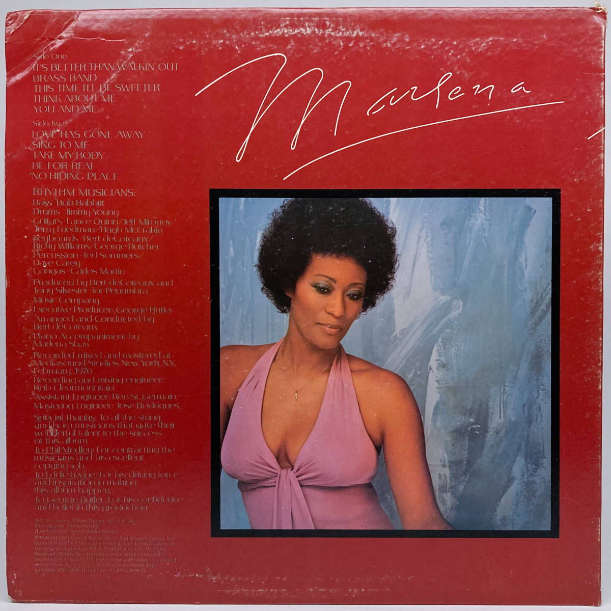 [LP] '76米Orig / Marlena Shaw / Just A Matter Of Time / Blue Note / BN-LA606-G / Soulの画像2