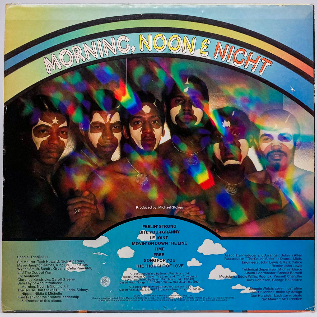 [LP] '77米Orig / Morning, Noon & Night / Morning, Noon & Night / Roadshow, United Artists Records / RSLA-726-G / Disco / Funk_画像2