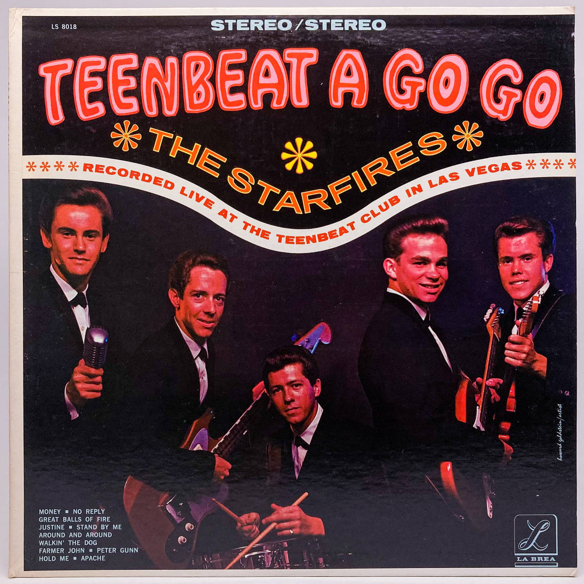 [LP] '65米Orig / The Starfires / Teenbeat A Go Go / La Brea / LS 8018 / Garage Rock_画像1