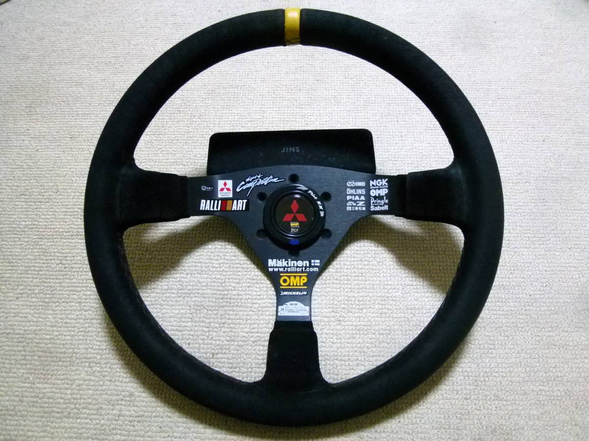 OMP WRC ステアリング ブラック スウェード 350㎜ OD1979/N OMP WRC ステアリング ブラック スウェード 350㎜ OD1979/N