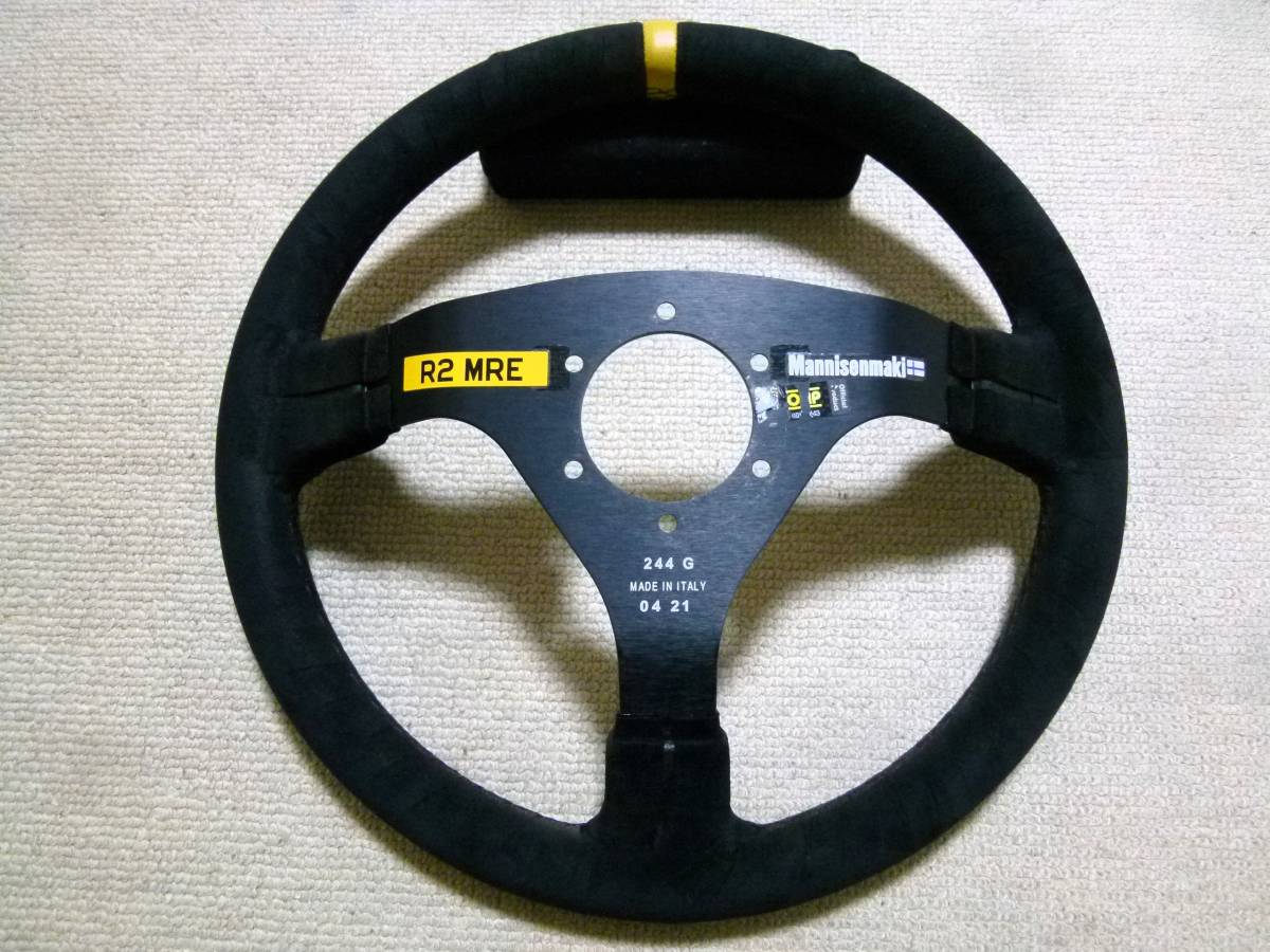 OMP WRC ステアリング ブラック スウェード 350㎜ OD1979/N OMP WRC ステアリング ブラック スウェード 350㎜ OD1979/N
