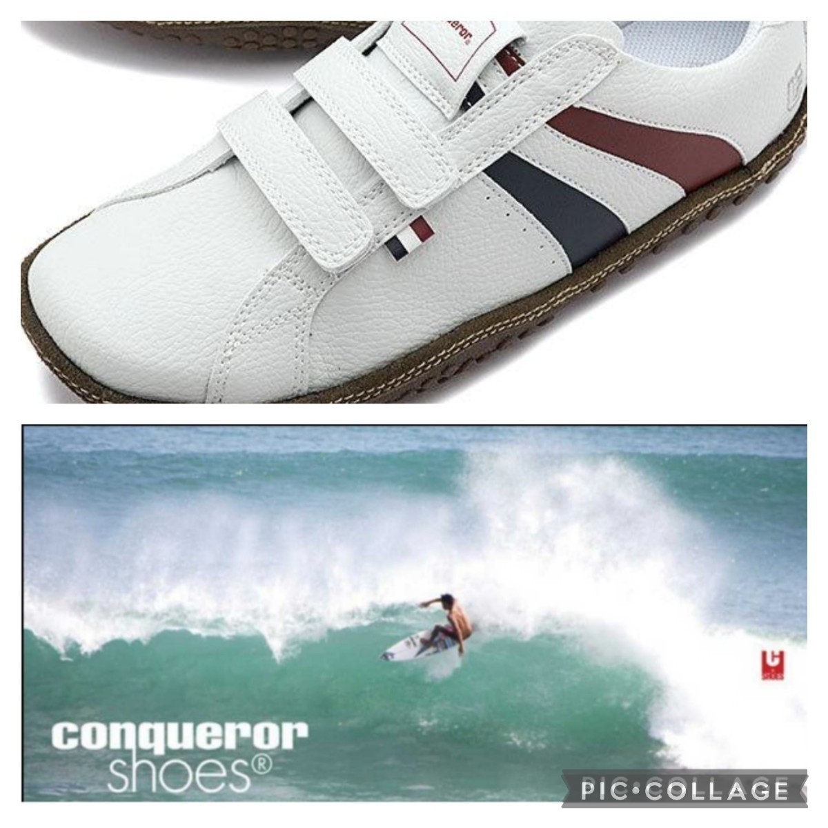 新品conquerorコンカラーsurf系スニーカー27.5_画像1