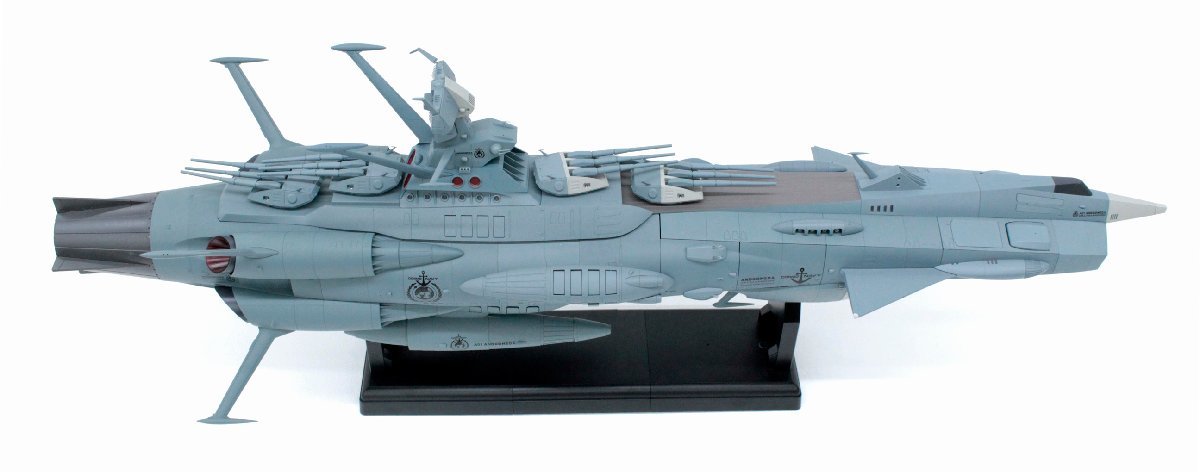 【中古・ジャンク品】週刊 宇宙戦艦ヤマトをつくる 延長シリーズ アンドロメダ 完成品 1/350 アシェット 2205【店頭受取限定】:_画像3