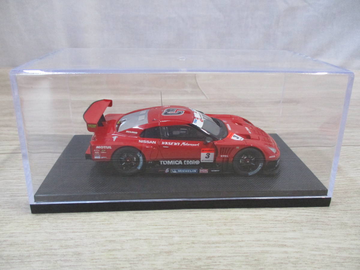 1/43 トミカ/エブロ　ハセミモータースポーツ　ハセミ　トミカ　エブロ　GT-R(2009 Rd.1)_画像5