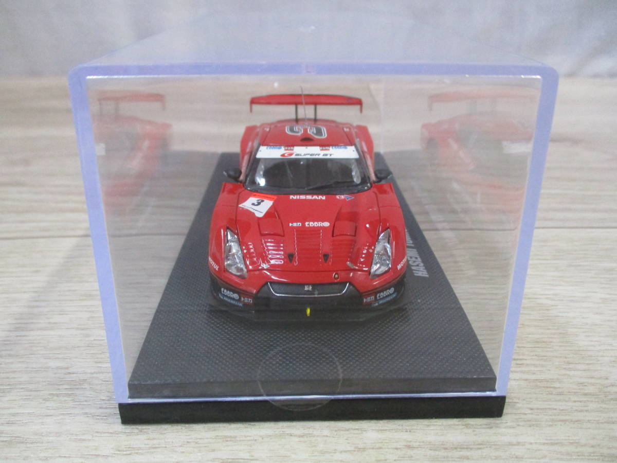1/43 トミカ/エブロ　ハセミモータースポーツ　ハセミ　トミカ　エブロ　GT-R(2009 Rd.1)_画像4