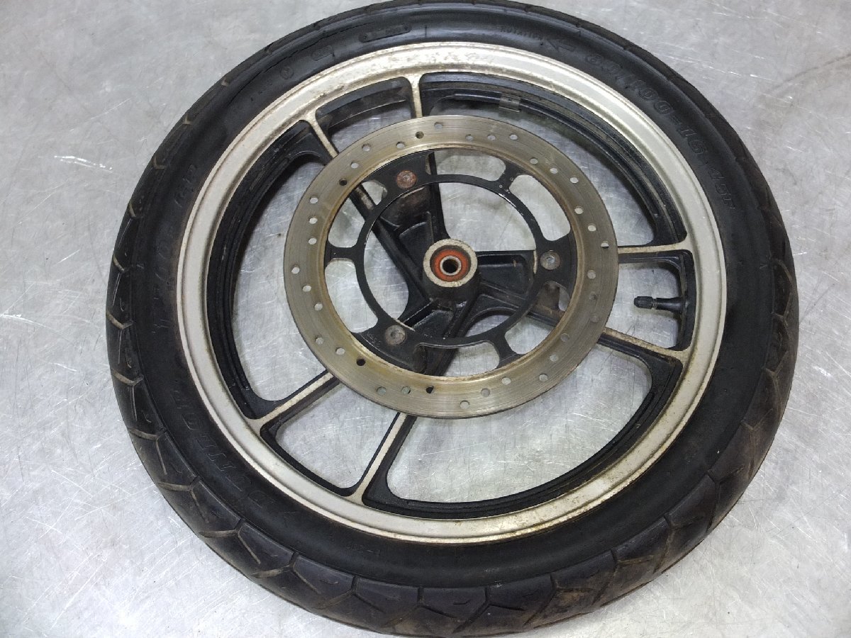RG125 Gamma γ NF11F-1024*** front wheel & disk / that time thing /10