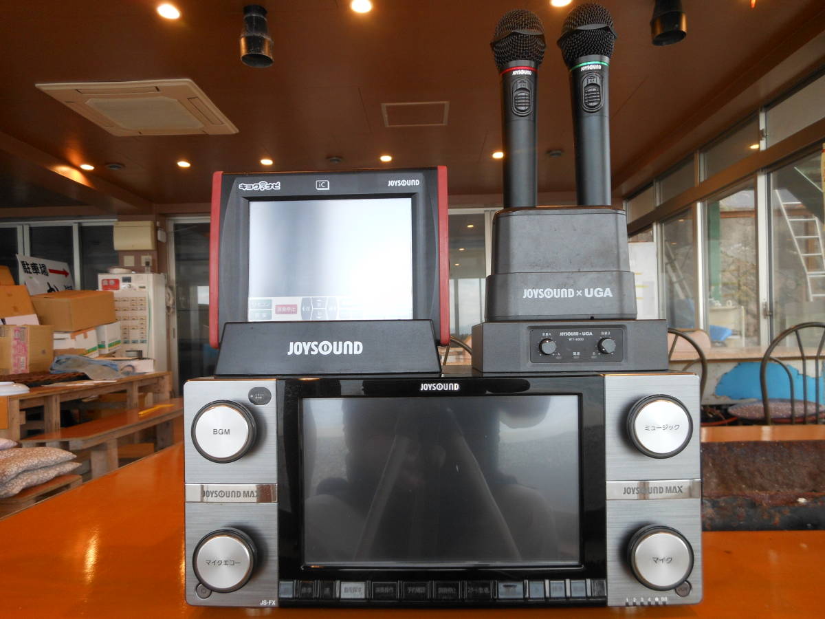 カラオケJOYSOUND・JS-FX・JR-300 ナビセット・マイクセット カラオケJOYSOUND・JS-FX・JR-300 ナビセット・マイクセット