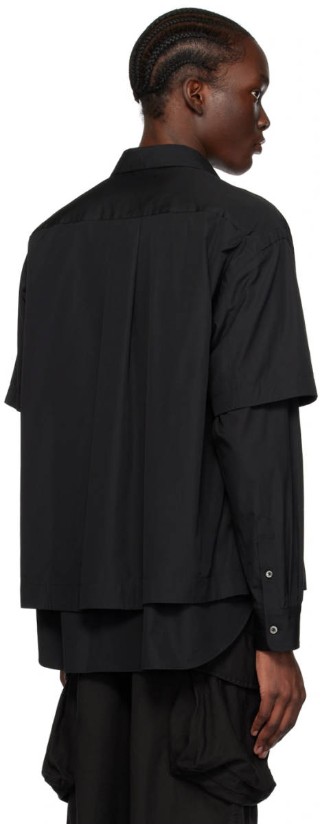 22ss sacai サカイ Layered Shirt ドッキング シャツ レイヤード 22ss sacai サカイ Layered Shirt ドッキング シャツ レイヤード