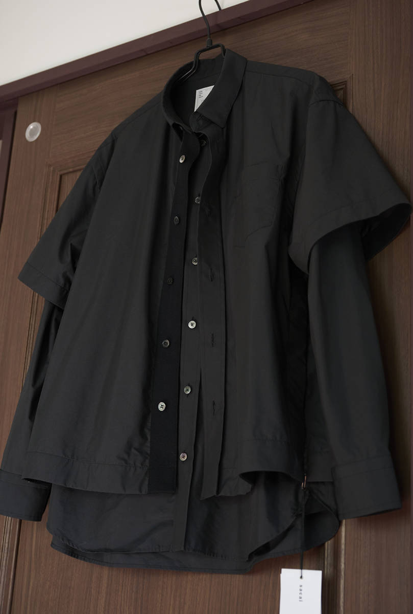 22ss sacai サカイ Layered Shirt ドッキング シャツ レイヤード 22ss sacai サカイ Layered Shirt ドッキング シャツ レイヤード