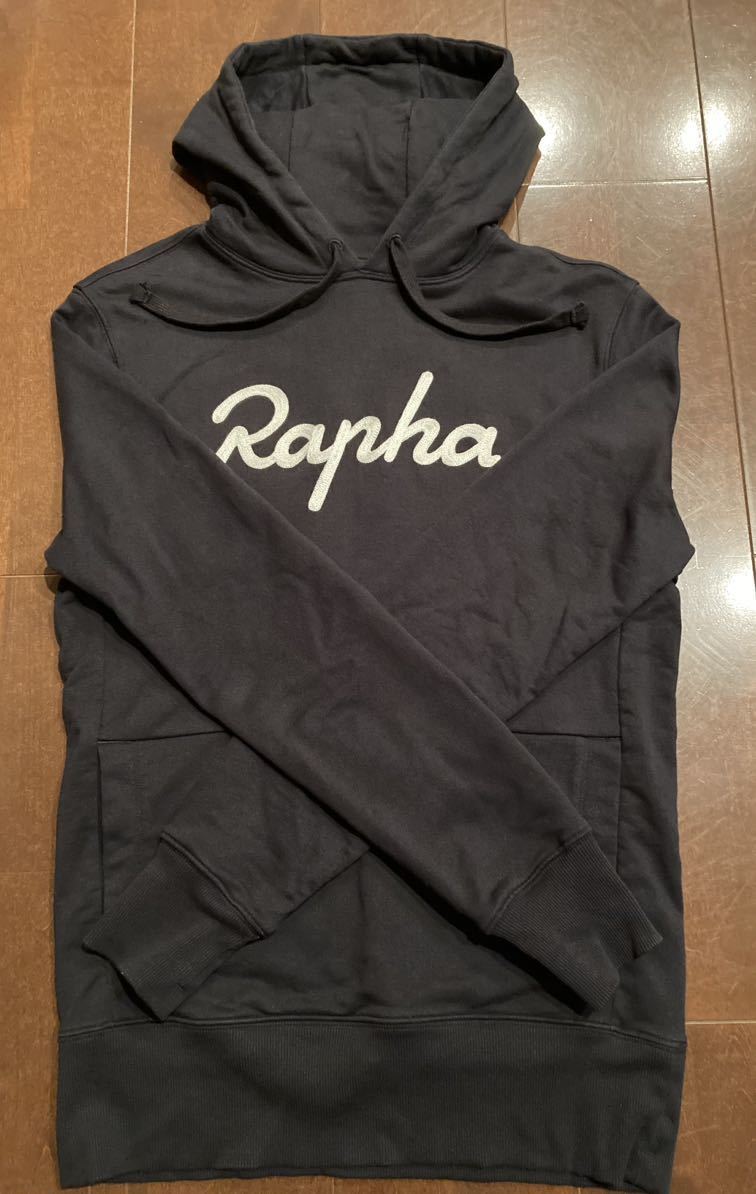 Rapha メンズ ロゴ プルオーバー フーディー　ブラック_画像3