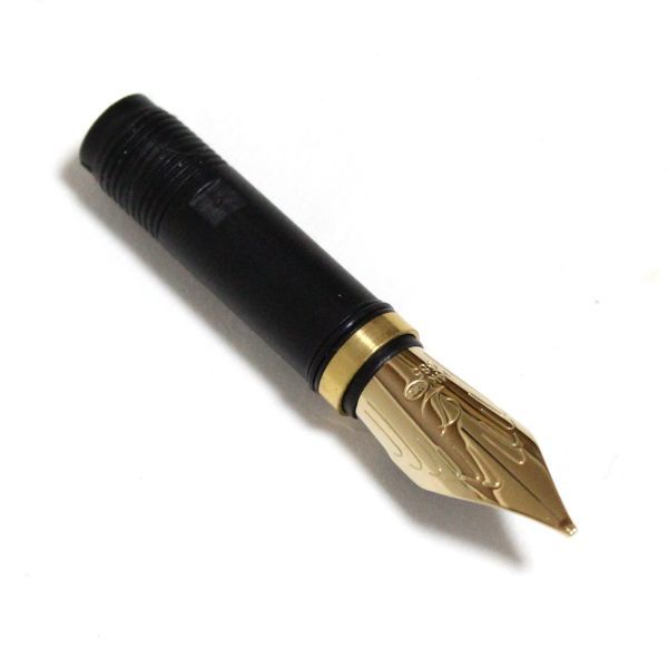 リベルテ用 14金 ニブ Ｍ 単品 エステーデュポン S.T. DUPONT PLUME LIBERTE NIB 14K 新品 フランス製 万年筆 部品_画像1