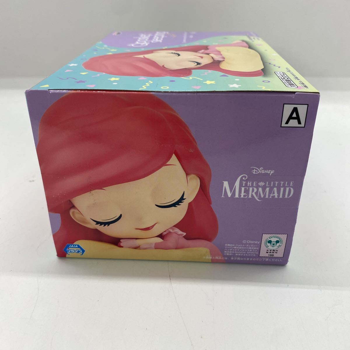 A0198 未使用品 DISNEY THE LITTLE MERMAID Qposket sleeping Ariel リトルマーメイド アリエル A フィギュア ディズニー _画像5