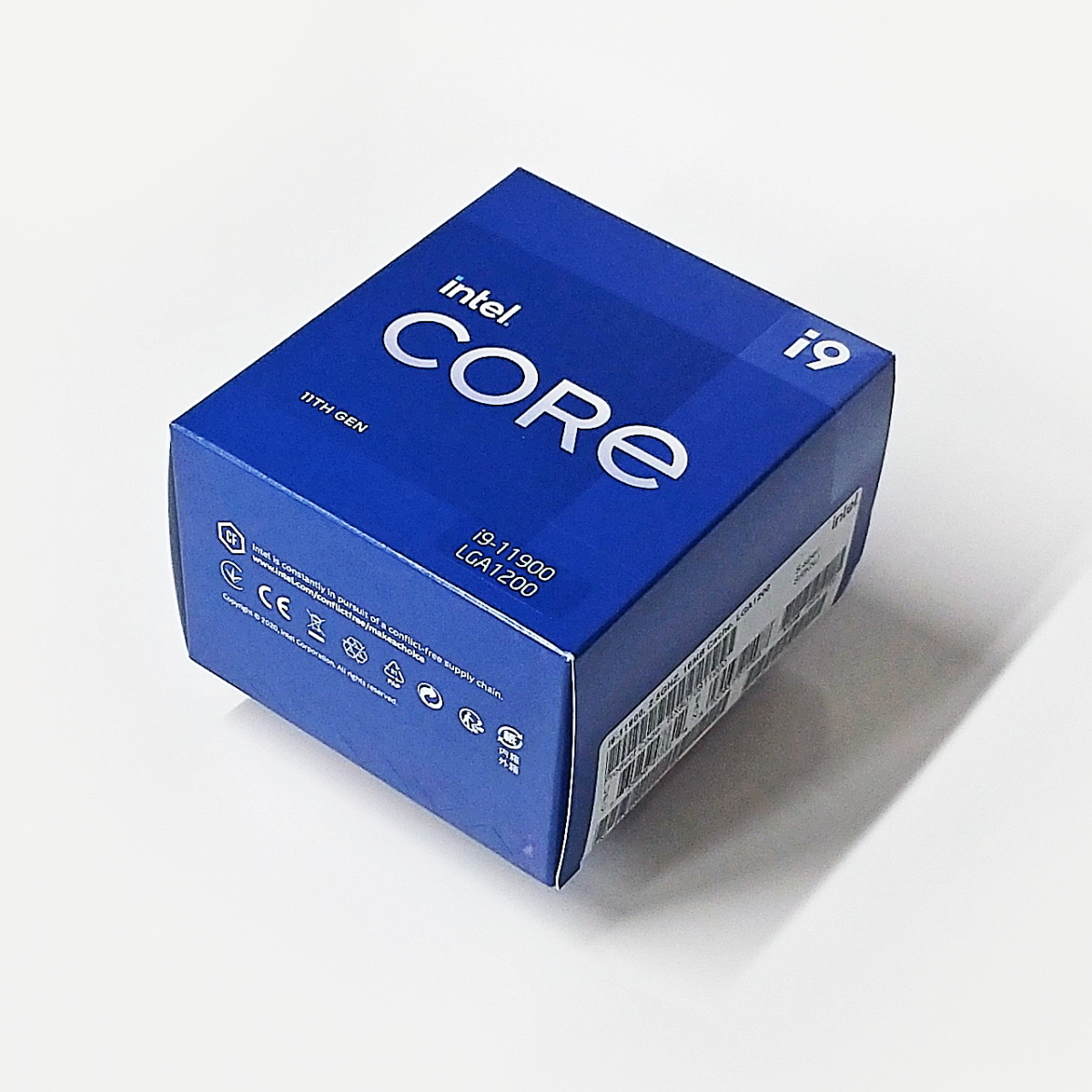 低価格 新品未開封 Intel 無印 CPUクーラー付属 未使用 BOX 11900 i9