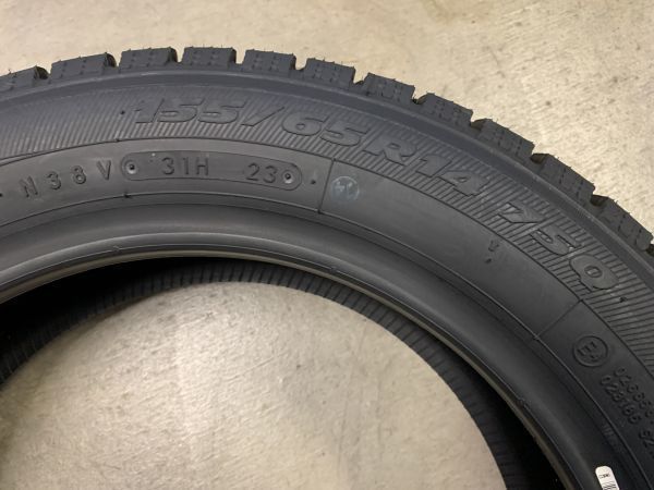 §【送料無料】20本【新品23年製】即納!日本製 トーヨー オブザーブ TOYO OBSERVE GIZ 155/65R14(155/65-14)日本製 スタッドレス 冬 軽_画像4